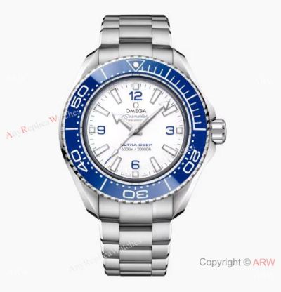 New OMEGA Seamaster Planet Ocean 6000m Ultra Deep Citizen watch Blue Ceramic Bezel